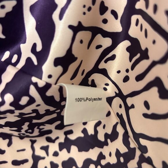 CK Bradley Green Floral Jacket 3/4 Sleeves Open Front Size M - Picture 6 of 9